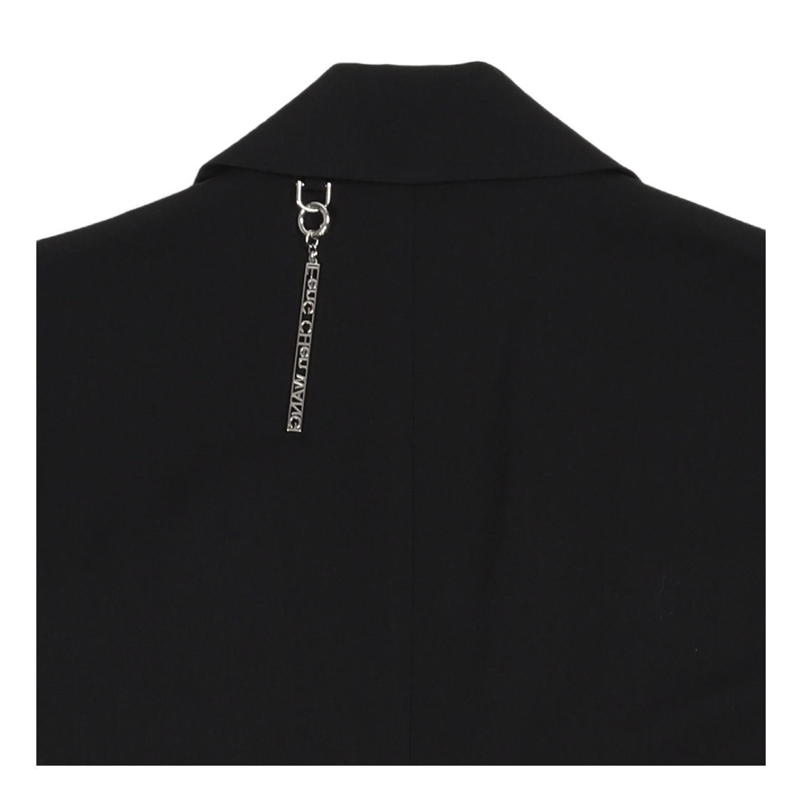 Long Sleeveless Coat Black