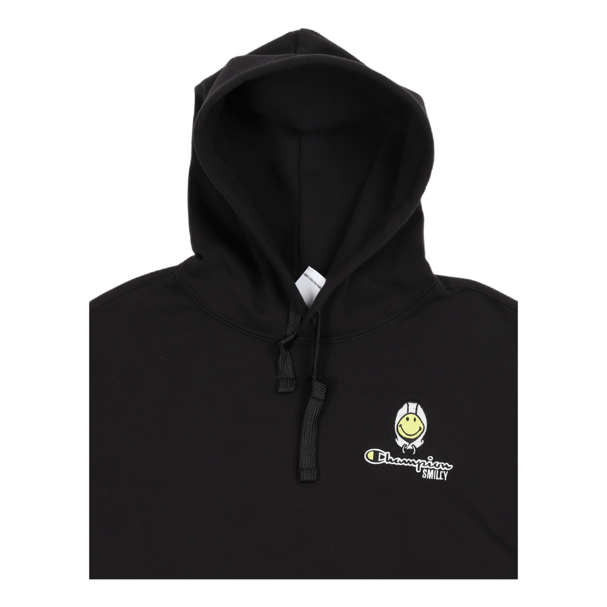 Champion X Smiley - Hooded Ful Black Beauty