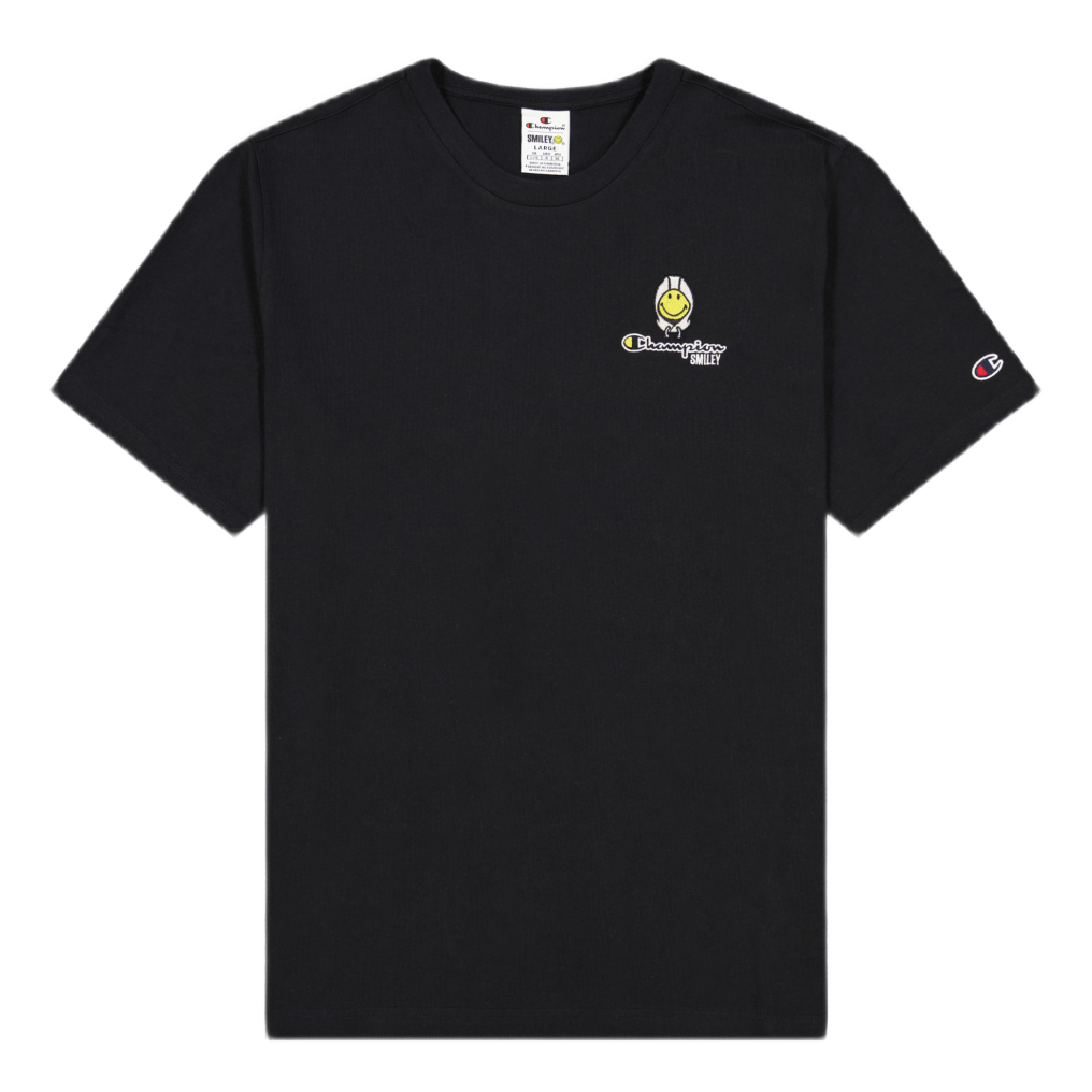 Champion X Smiley - Crewneck T Black Beauty