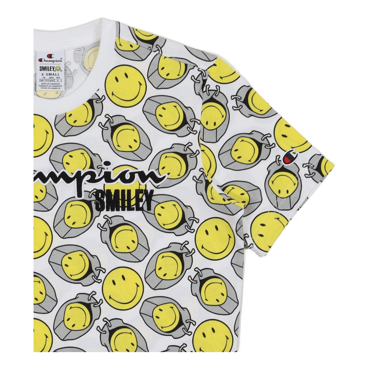 Champion X Smiley - Crewneck T White Al (wht)