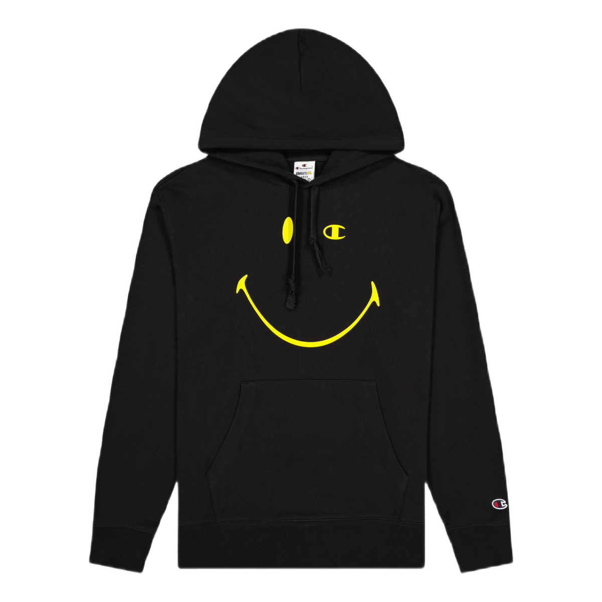 Champion X Smiley - Hooded Ful Black Beauty