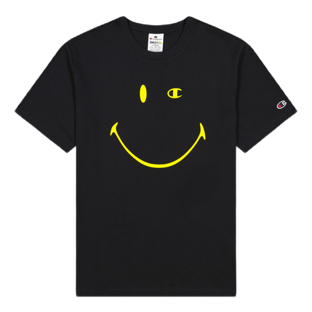 Champion X Smiley - Crewneck T Black Beauty