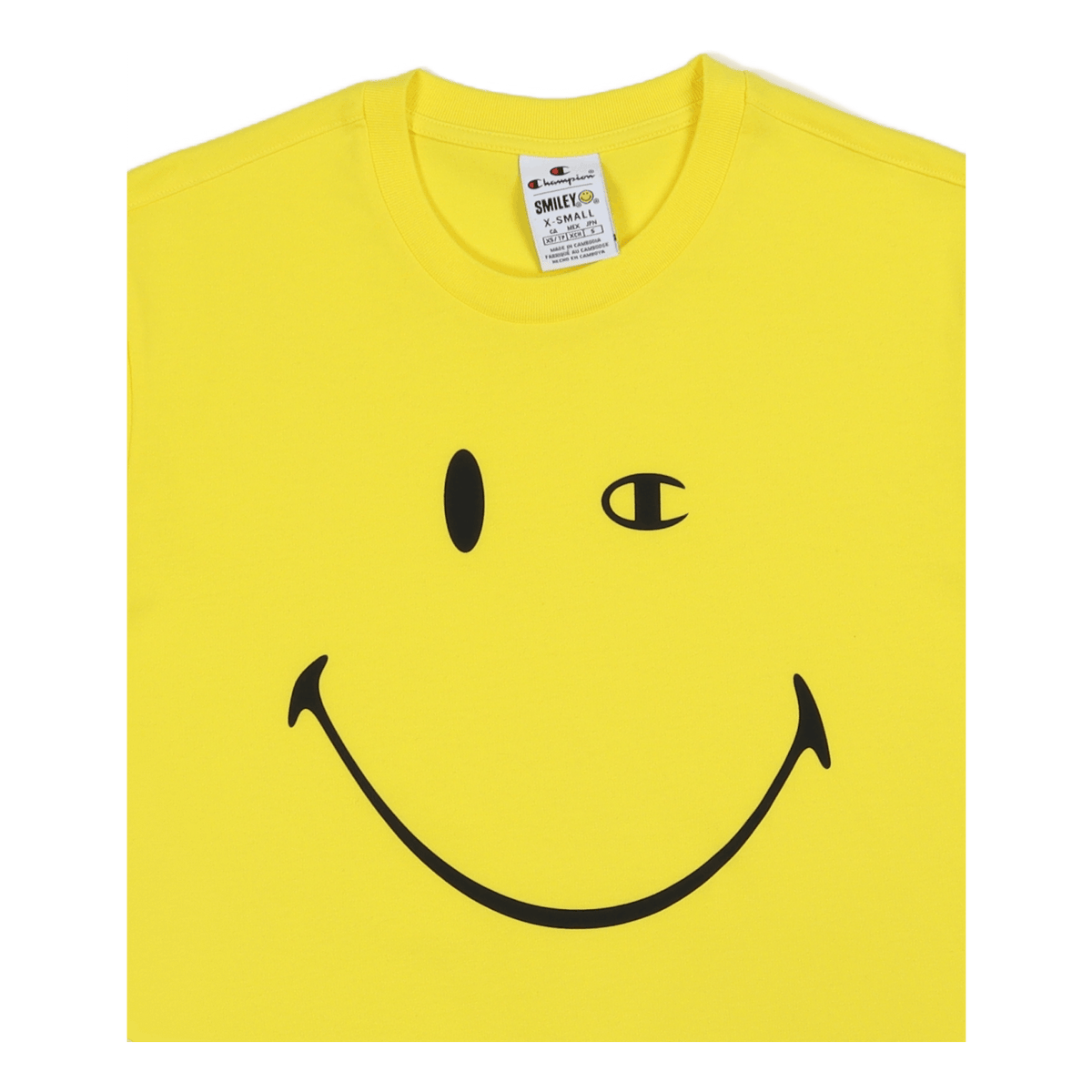 Champion X Smiley - Crewneck T Blazing Yellow
