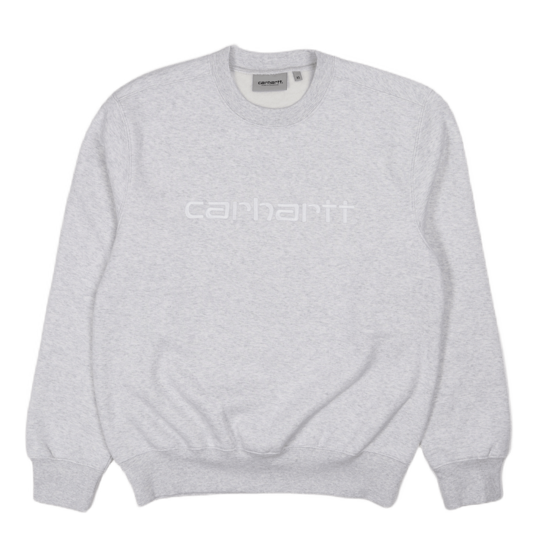 Carhartt Sweat Ash Heather / White