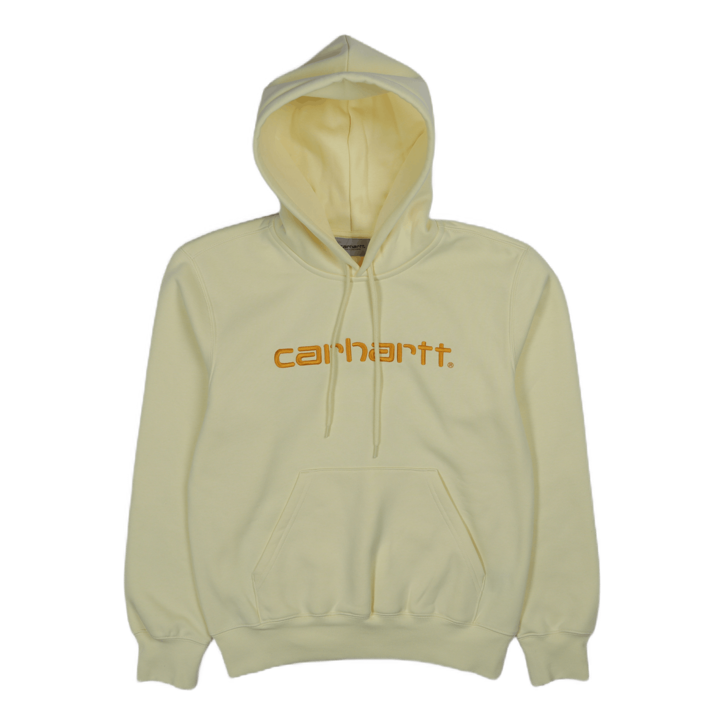 Hooded Carhartt Sweat Soft Yellow / Popsicle