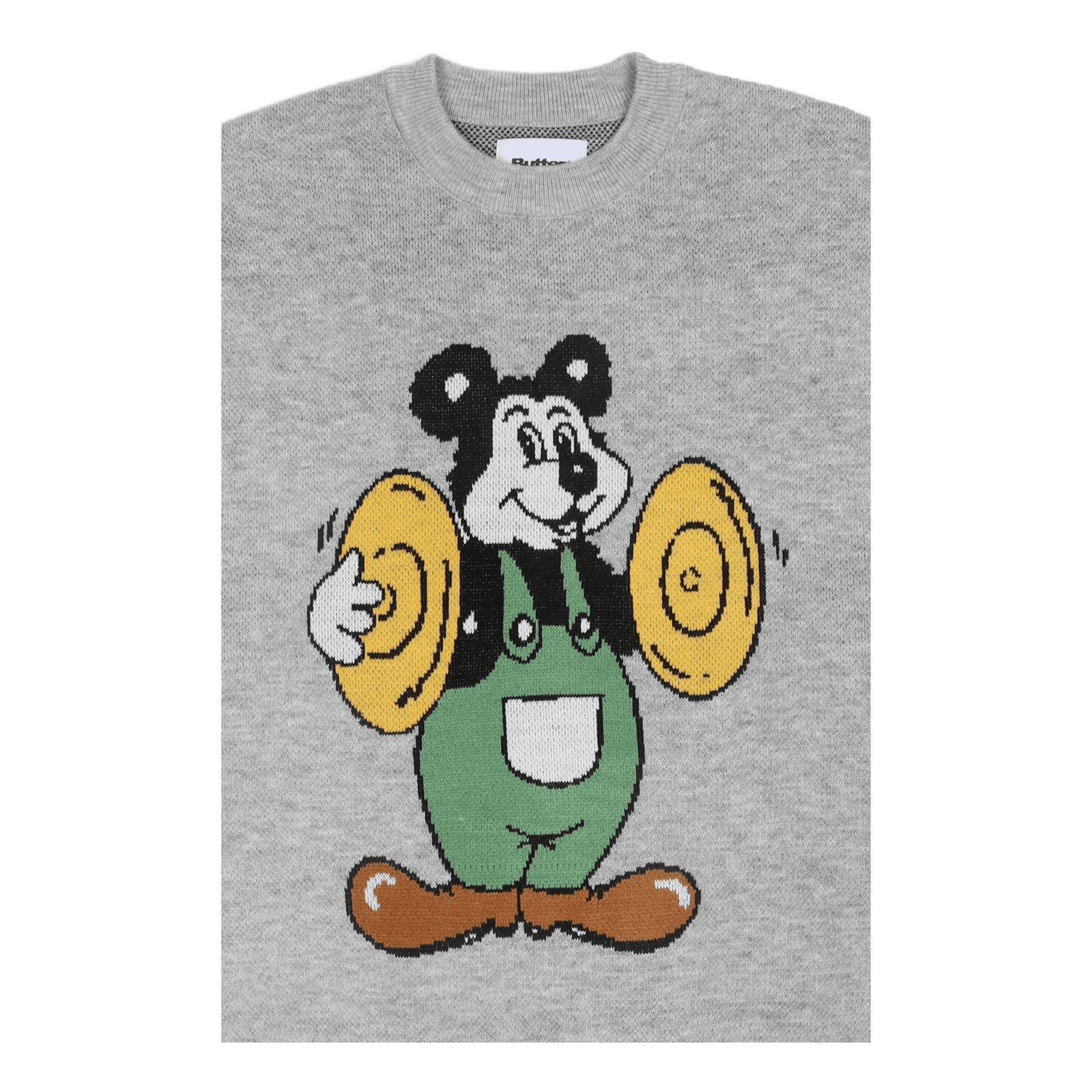 Cymbals Knit Sweater Heather Grey