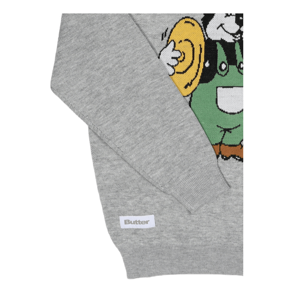 Cymbals Knit Sweater Heather Grey