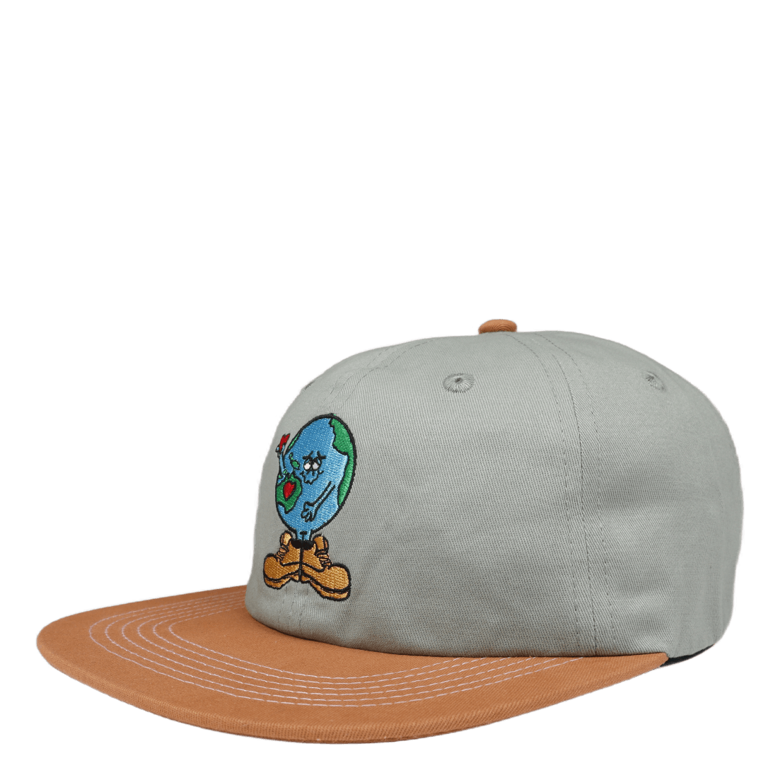 Timbo 6 Panel Cap Sage / Brown