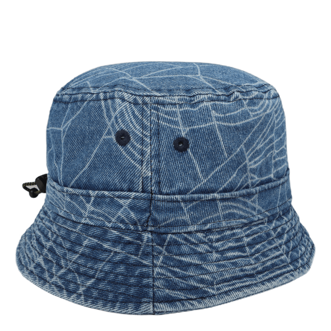 Web Denim Bucket Hat Washed Indigo