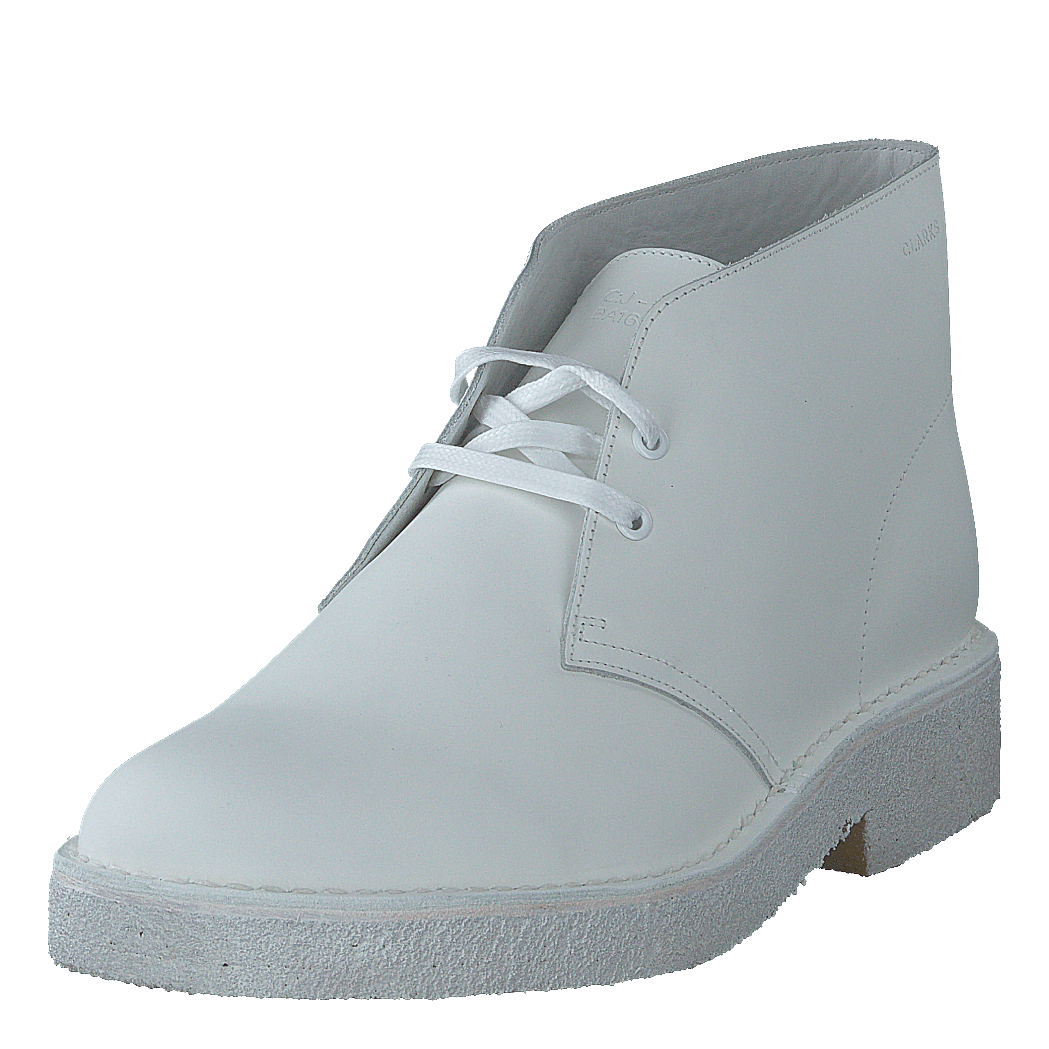 Desert Boot 221 White Leather