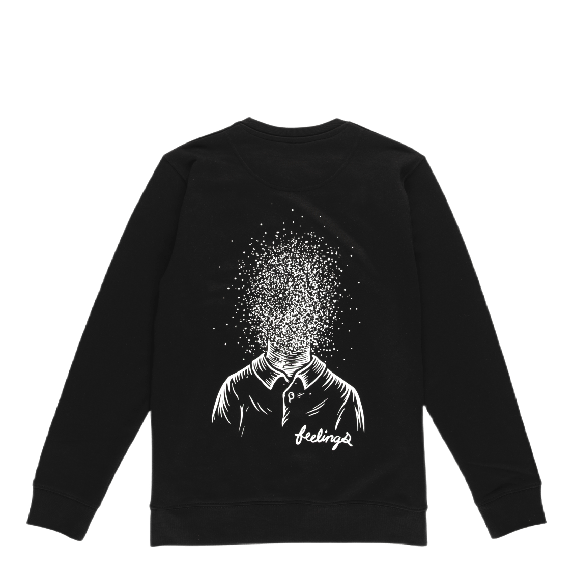 Sparse Crewneck Sweatshirt Black