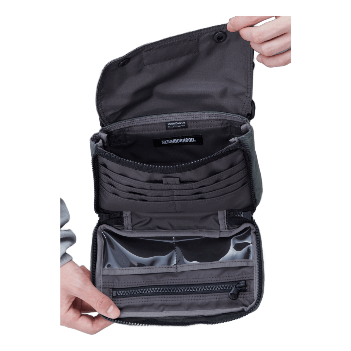 Nhpt . Shoulder / N-luggage Gray