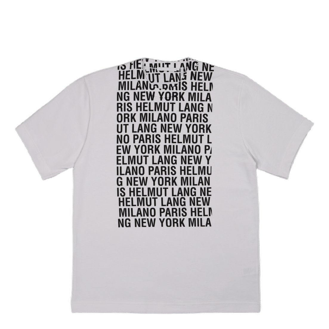 Box Logo Tee.box Log White Helmut Lang Caliroots