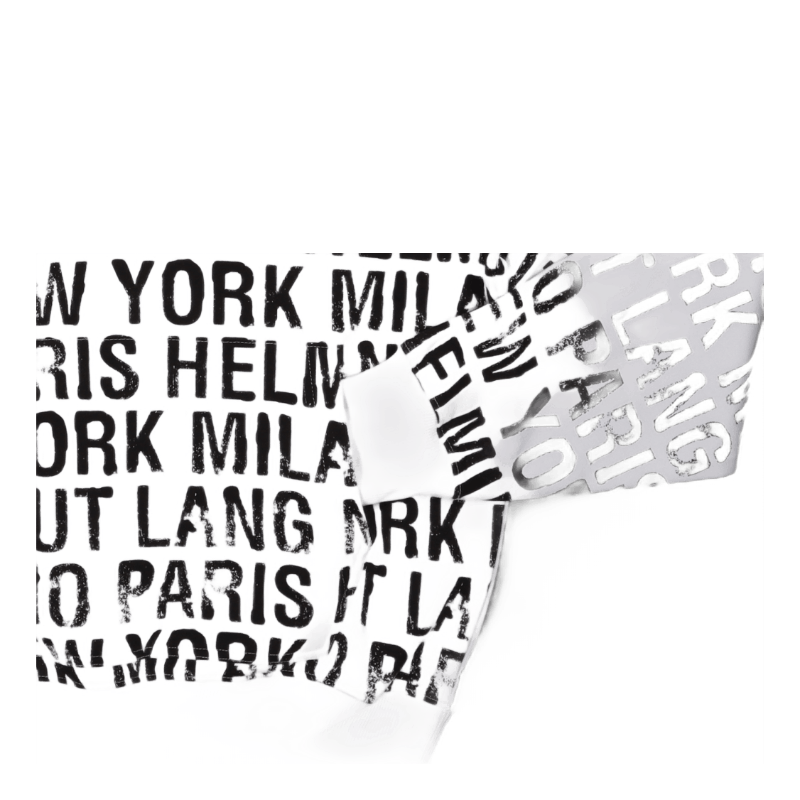 All Over Hoodie.all White