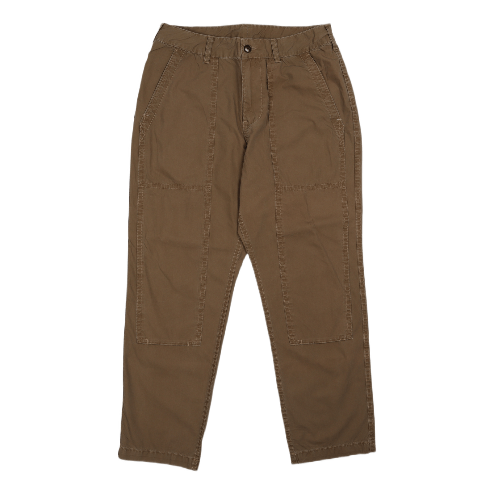 Poplin Baker Pants Brown