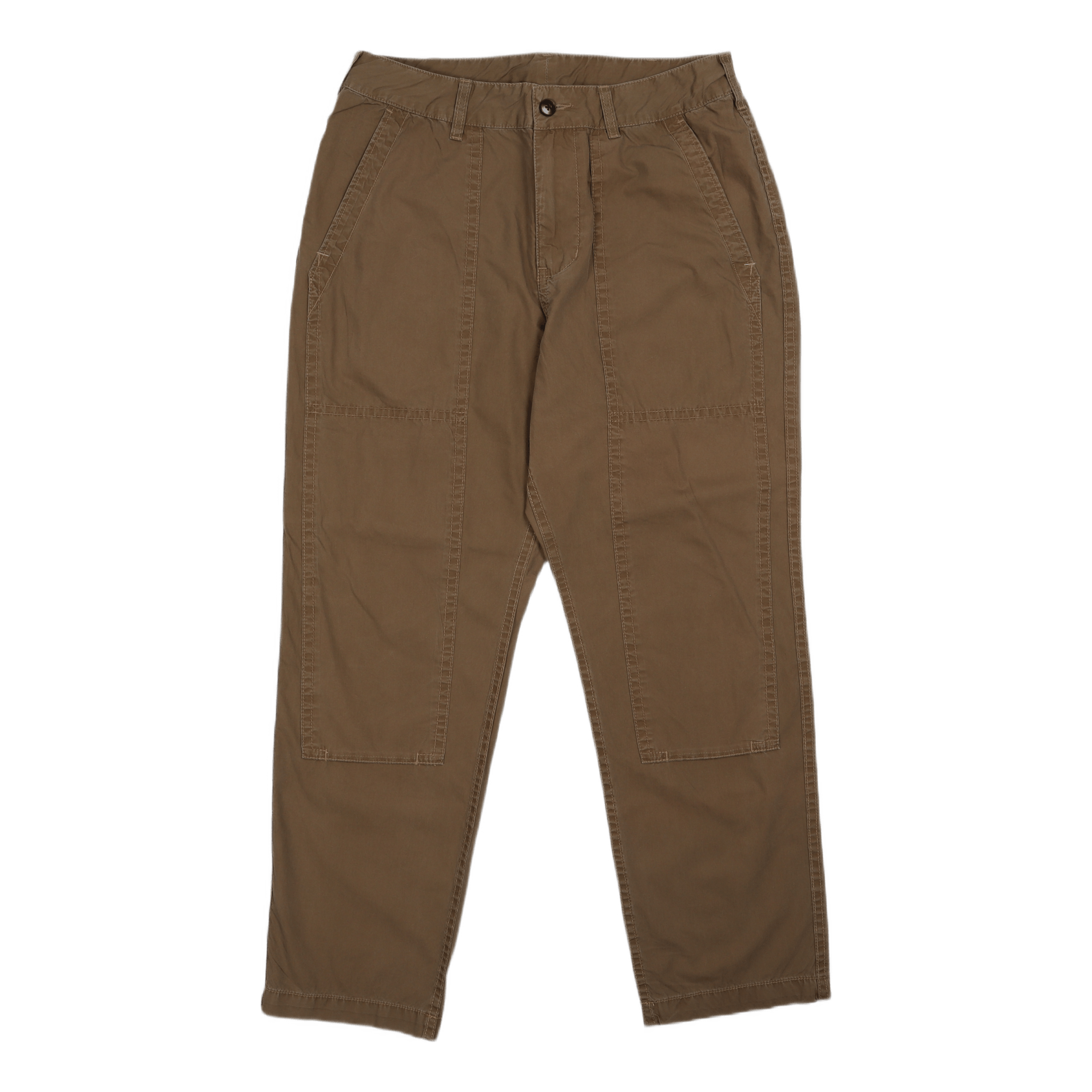 Poplin Baker Pants Brown