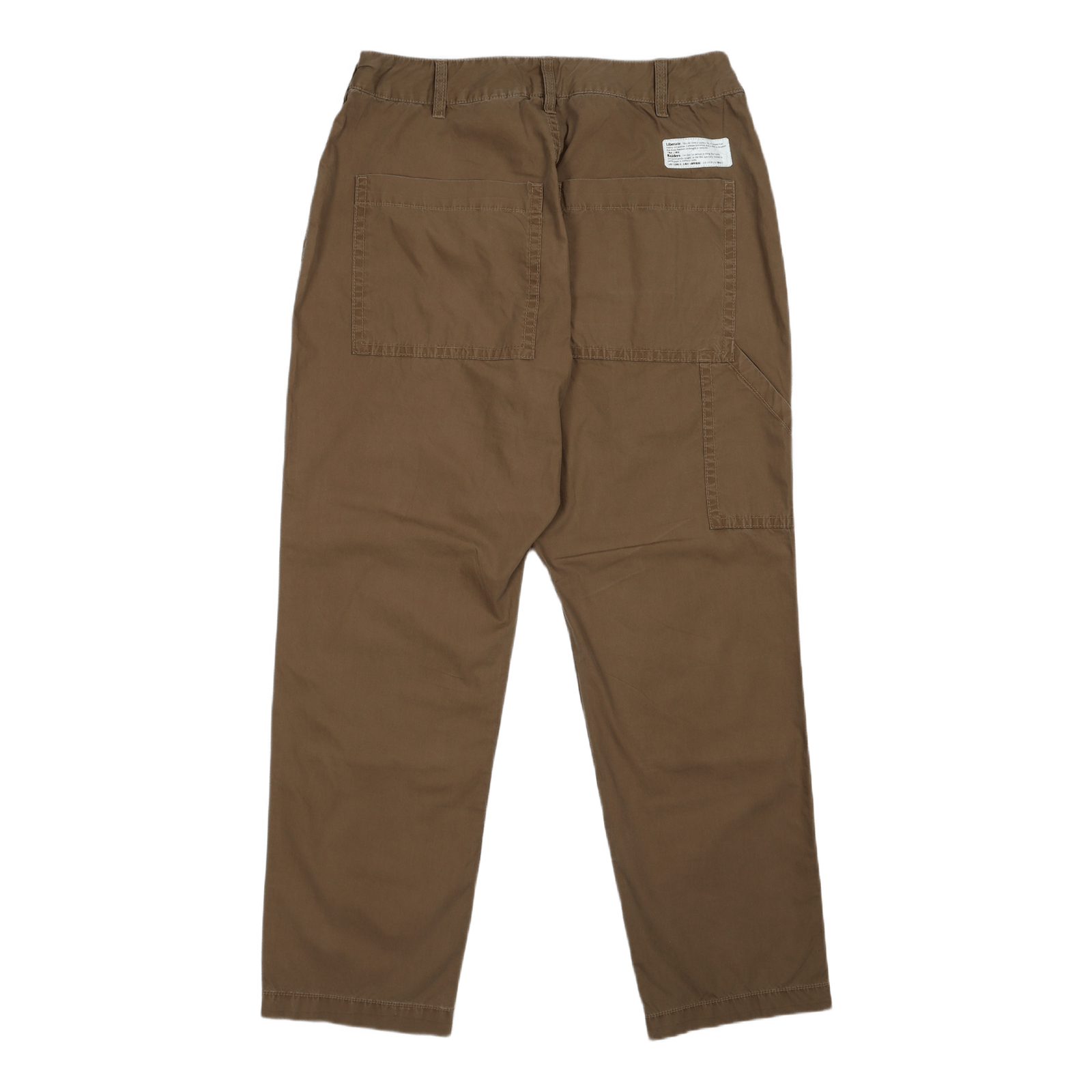 Poplin Baker Pants Brown