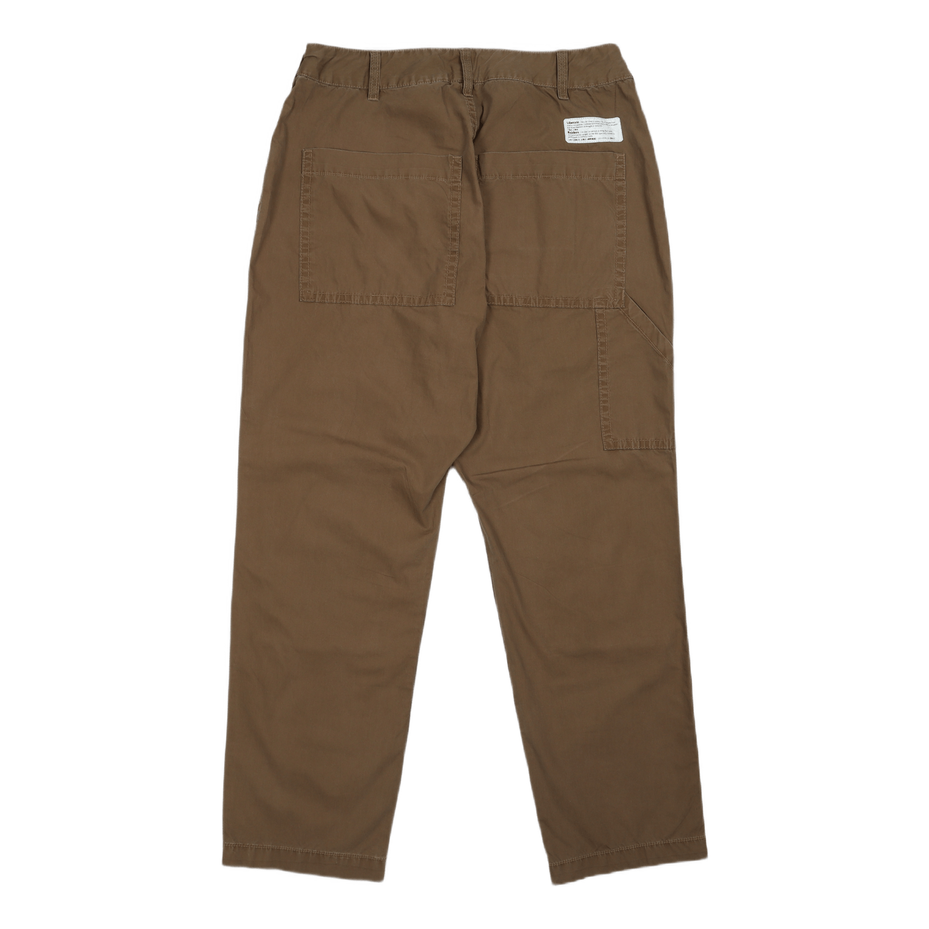 Poplin Baker Pants Brown