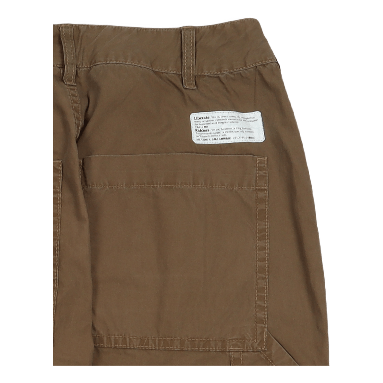 Poplin Baker Pants Brown