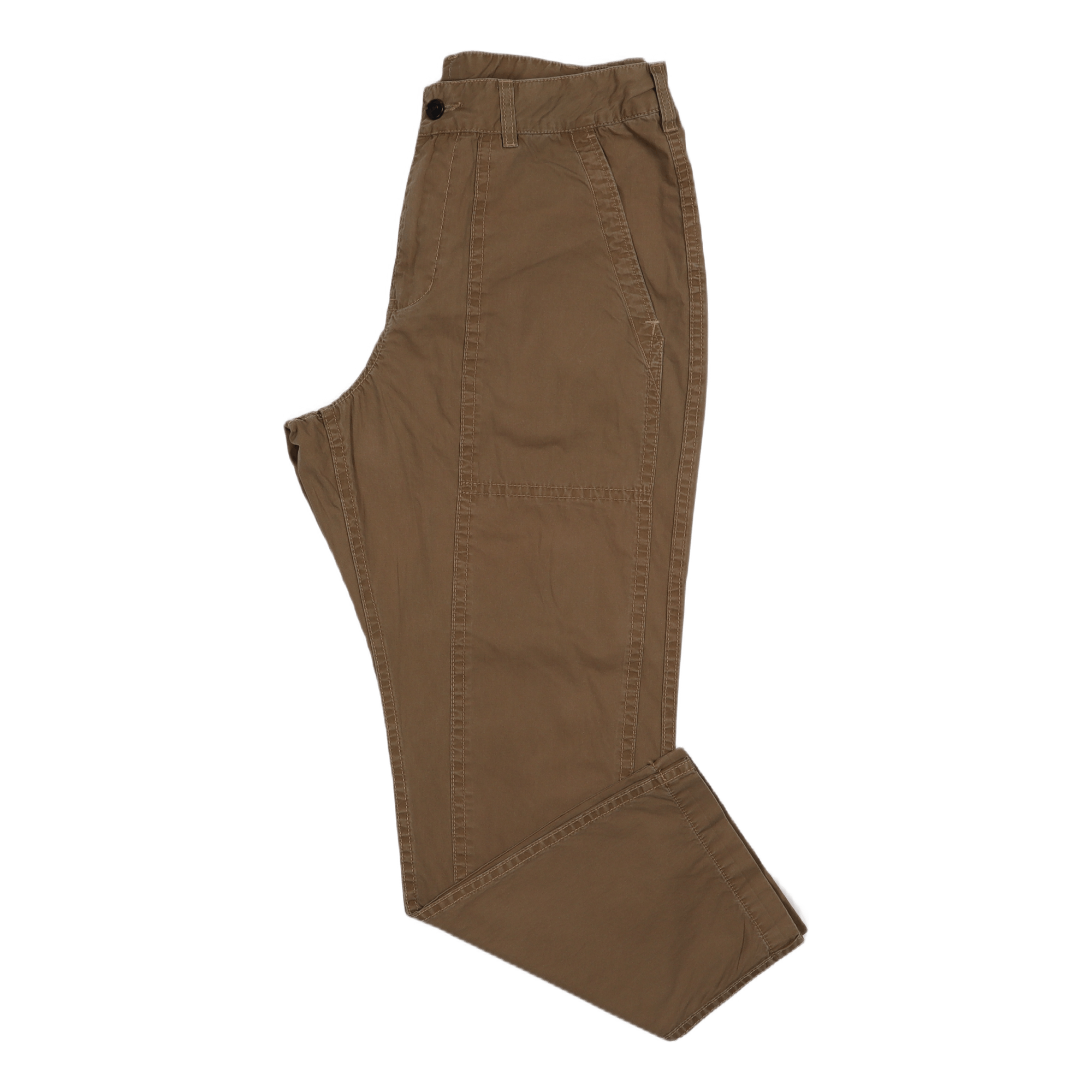 Poplin Baker Pants Brown