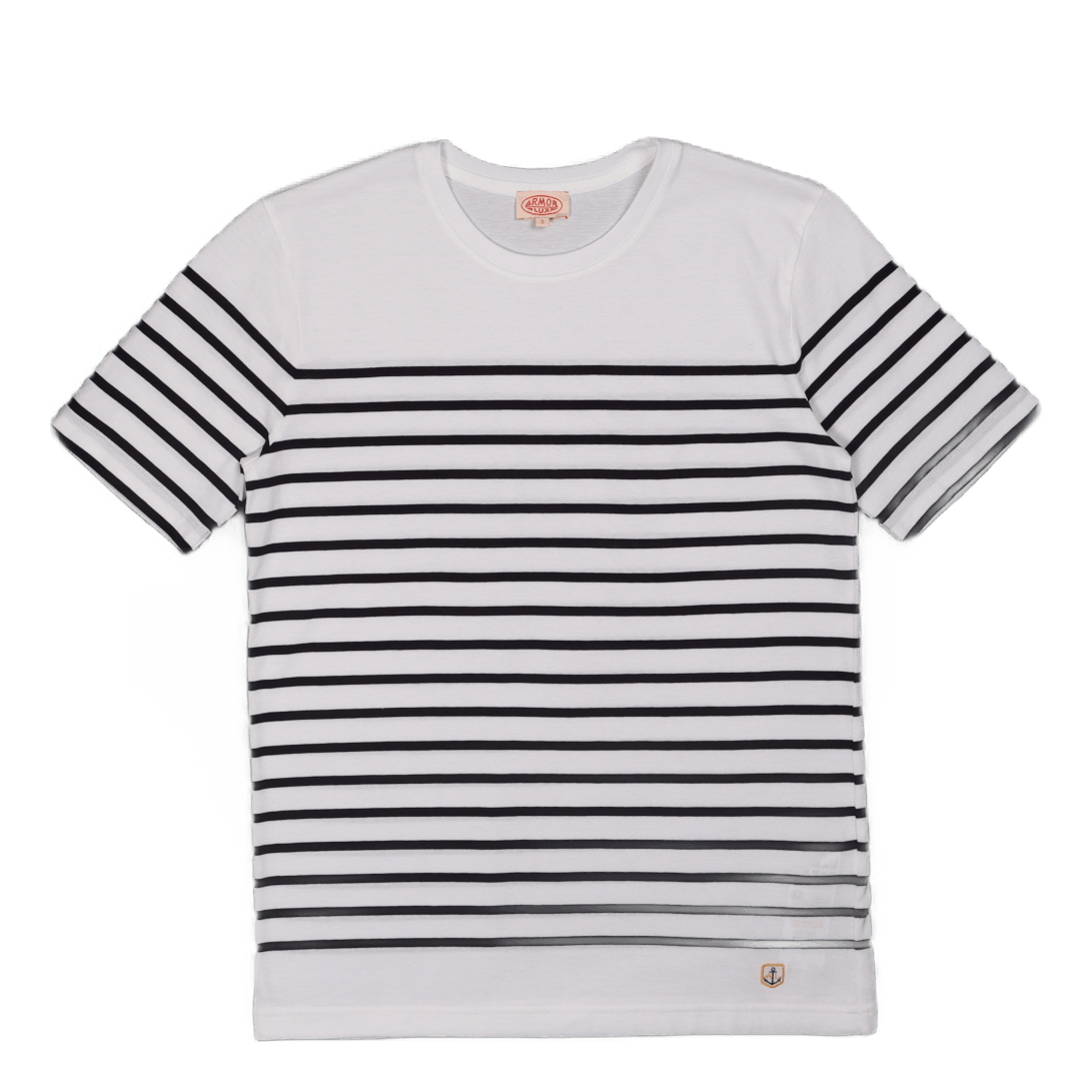 Striped Breton Shirt&#39;&#39;etel&#39;&#39; White/navire Navy