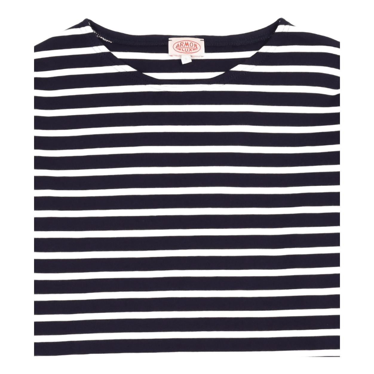 Striped Breton Shirt "houat" Navire Navy/ Nature