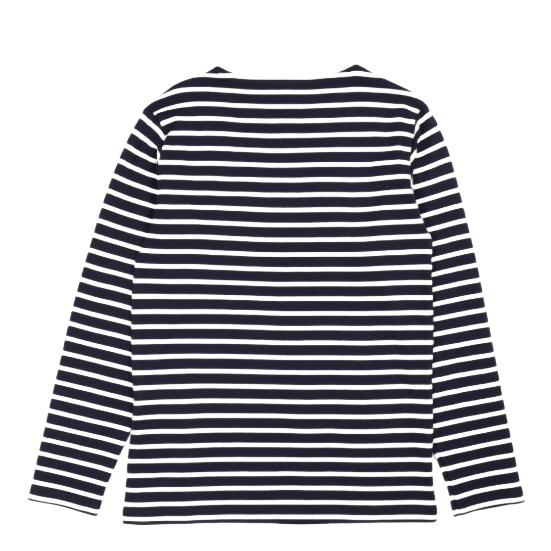 Striped Breton Shirt "houat" Navire Navy/ Nature