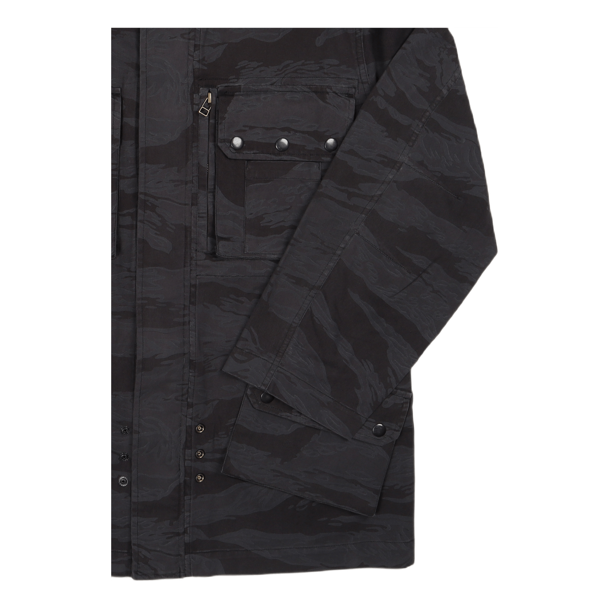 Camo Paratrooper Jacket Cotton Subdued Night Tigerstripe