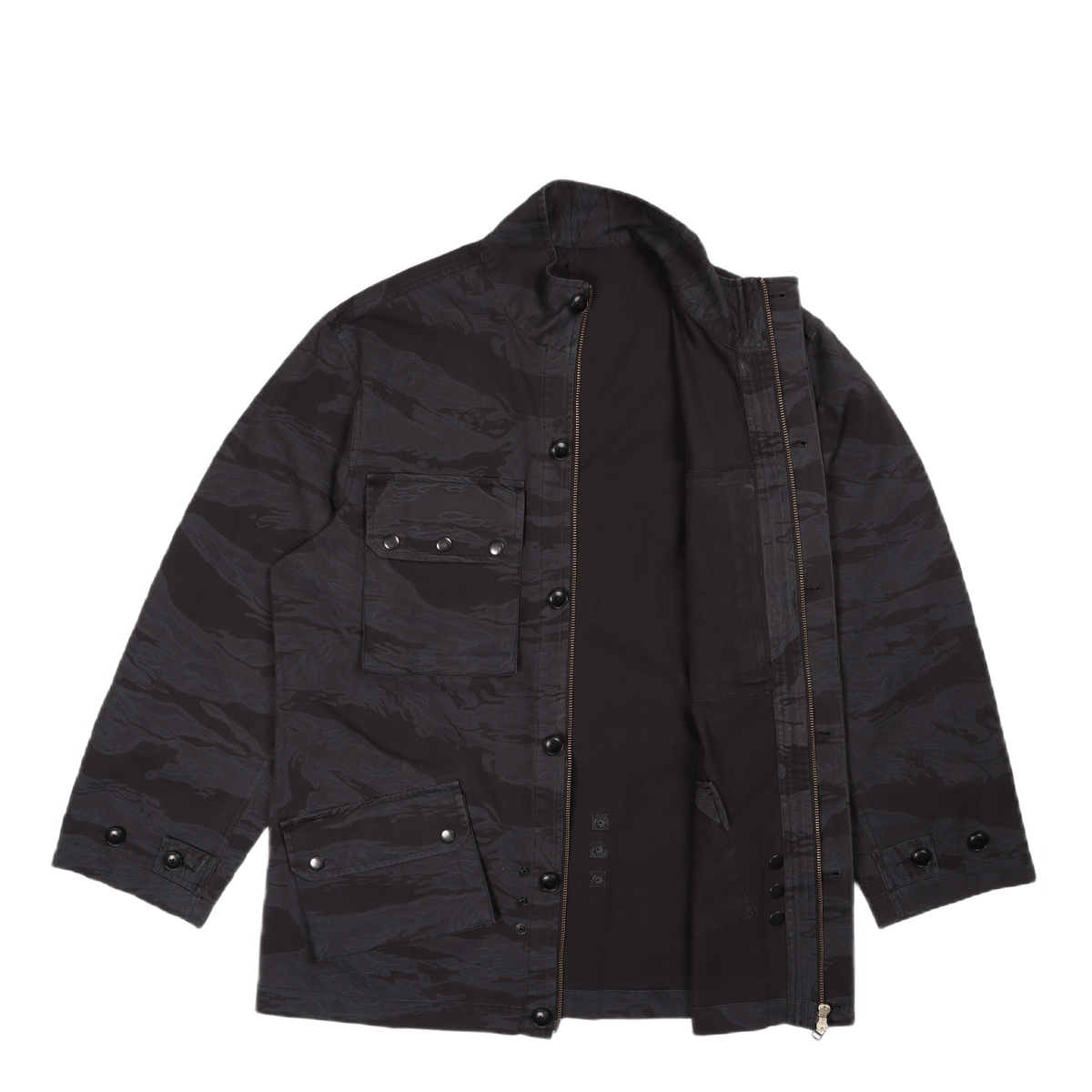 Camo Paratrooper Jacket Cotton Subdued Night Tigerstripe