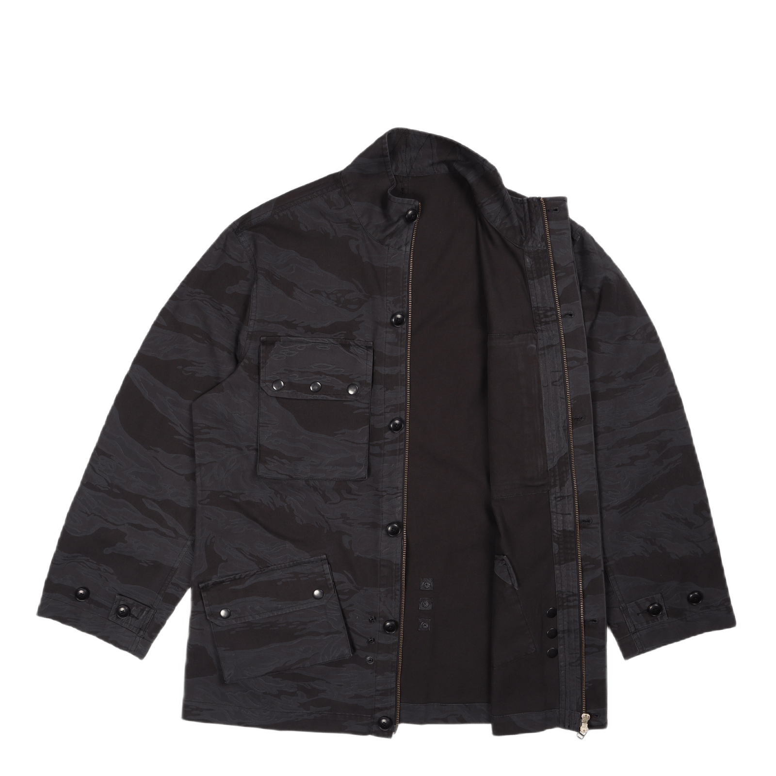 Camo Paratrooper Jacket Cotton Subdued Night Tigerstripe