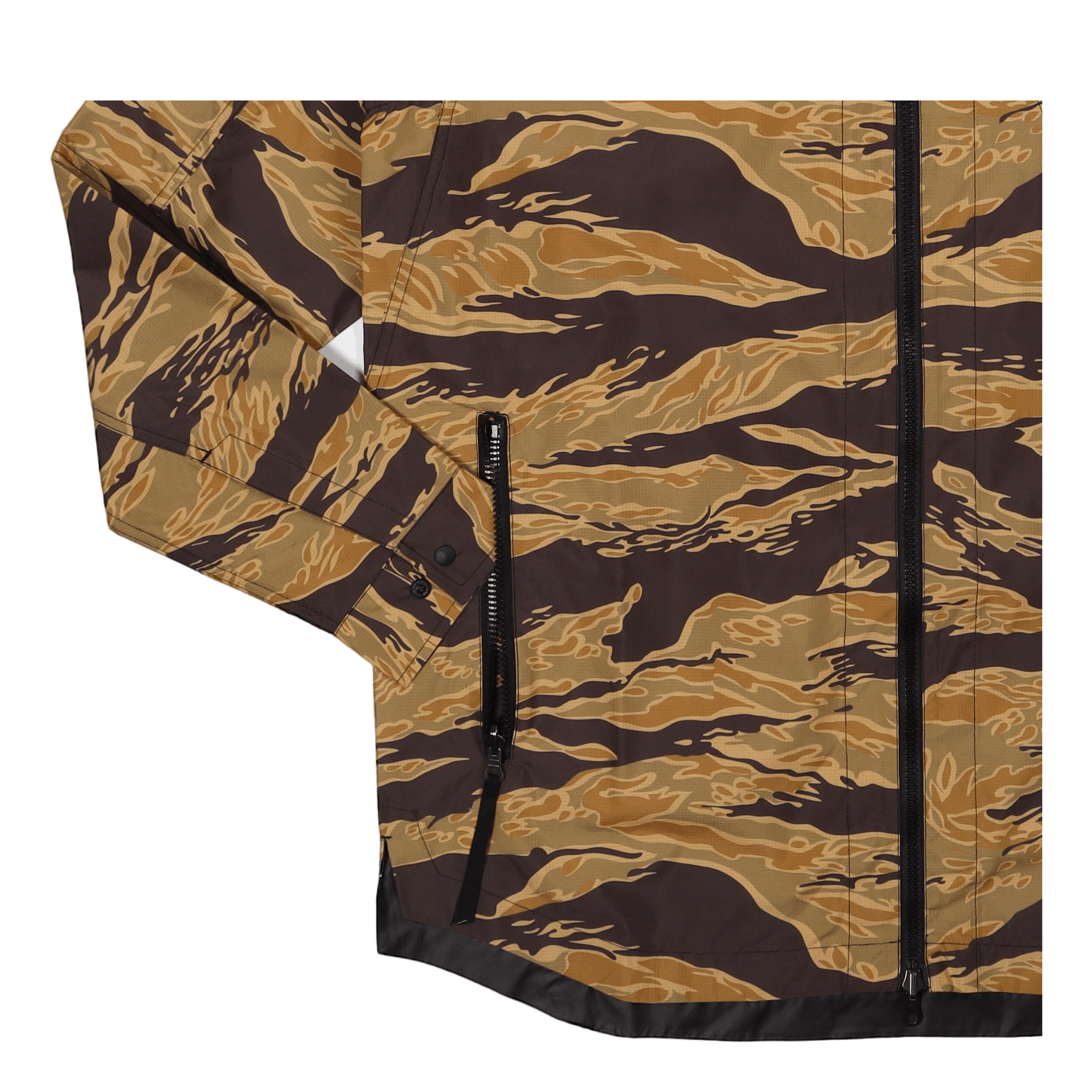 Camo Reversible Packaway Shirt Sunbleach Tigerstripe/black