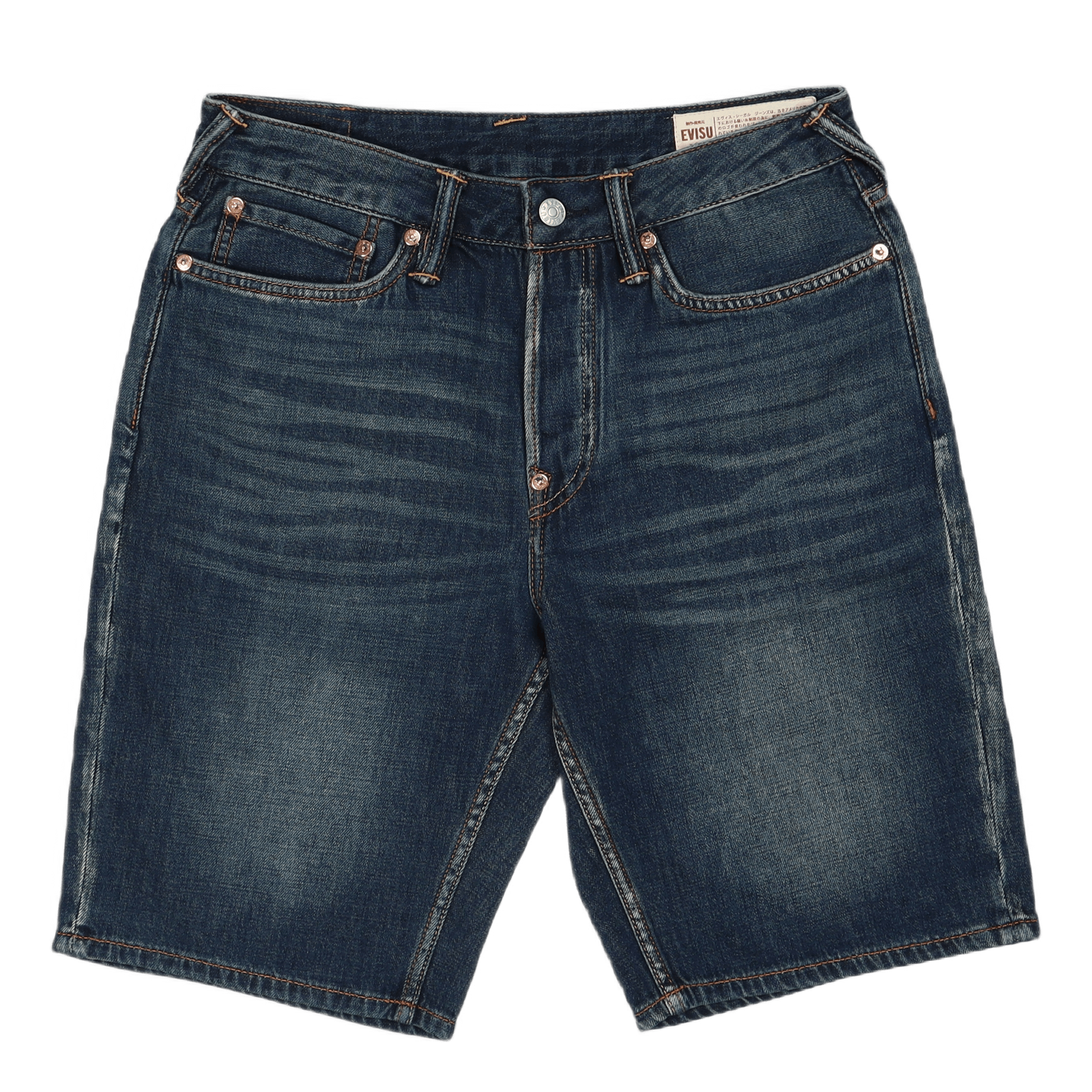 Discharge And Emb Freehand Sti Indigo Wash