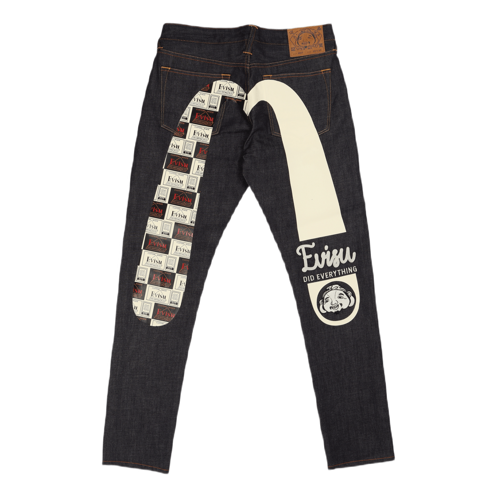 2017 Ao Label And Godhead Prt  Indigo Raw