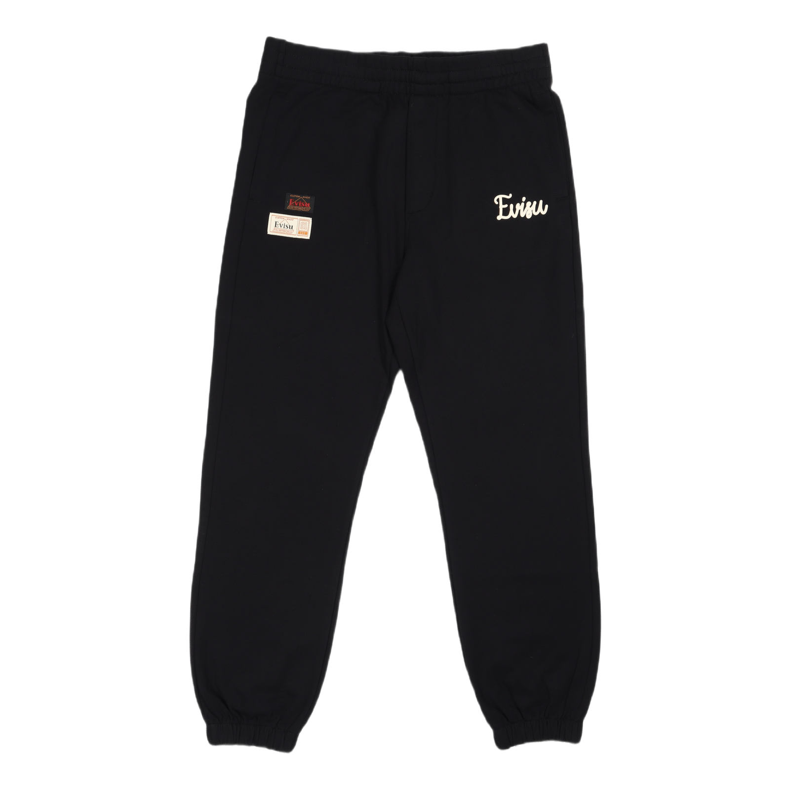 Classic Daicock Sweatpants Wit Black