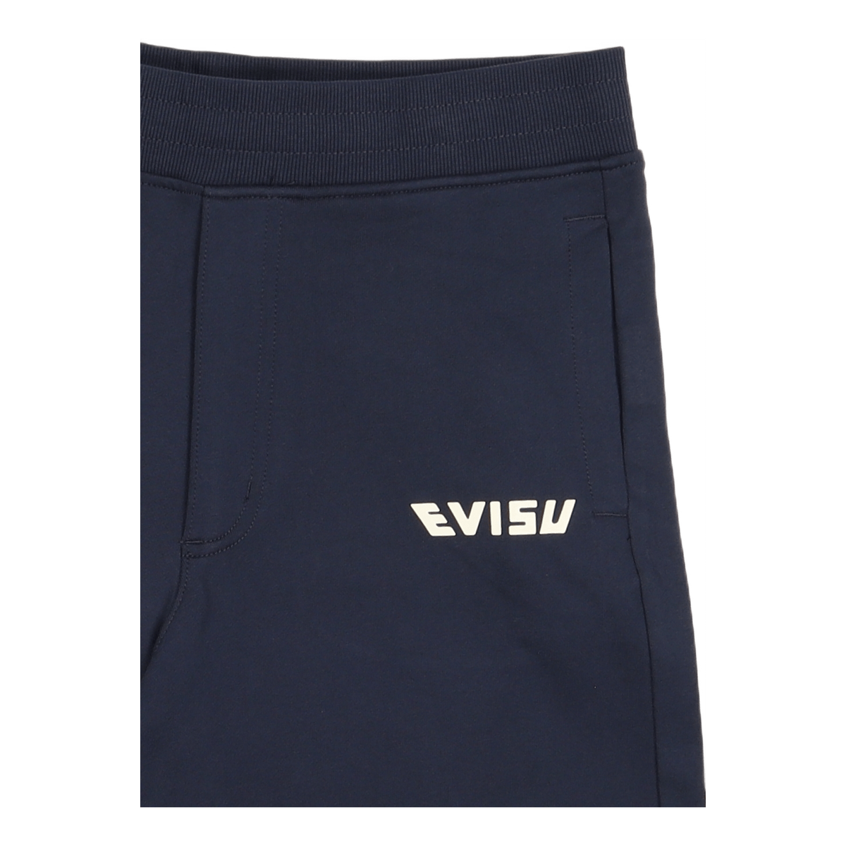 Tie Dye Sweatshorts With Print Dark Navy