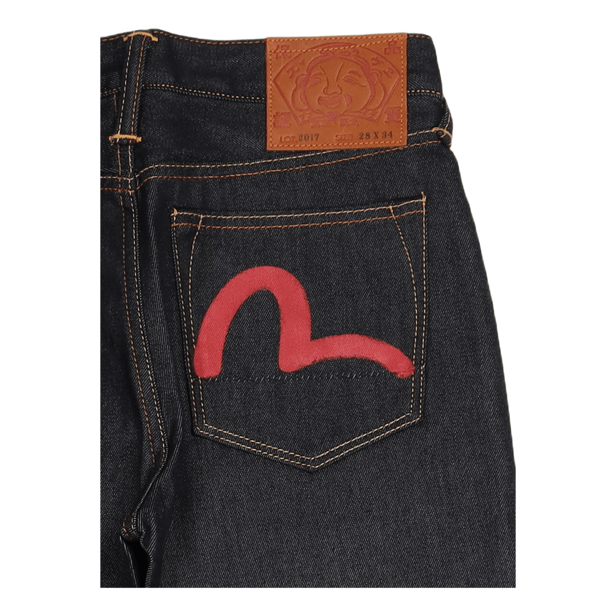 Evisu 2017 Red Seagull Print J Indigo