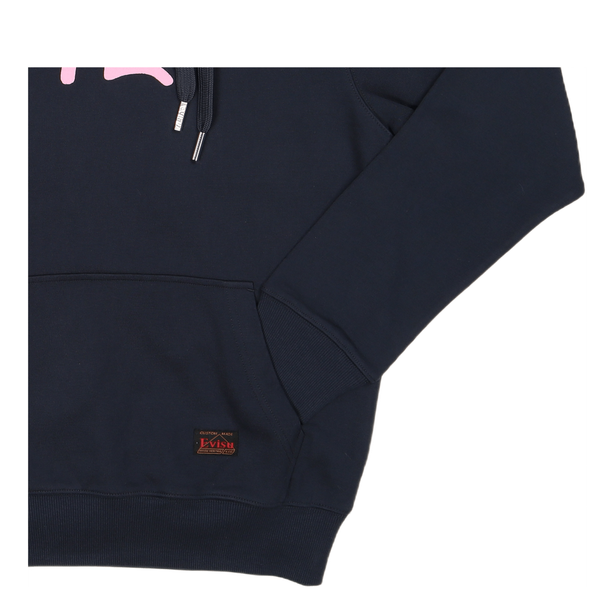 Evisu Basic Hooded Sweatshirt  Dark Navy