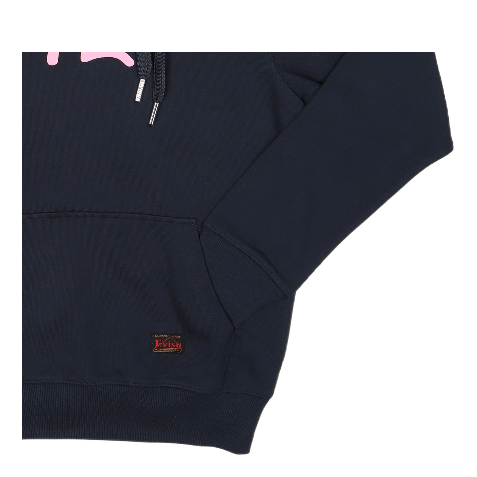 Evisu Basic Hooded Sweatshirt  Dark Navy