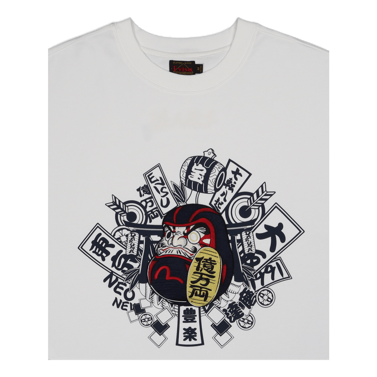 Daruma Komainu X Bonsai Emb Ss Off White