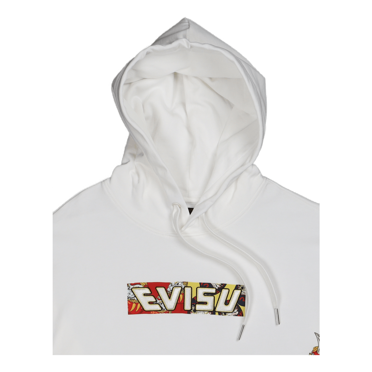 Daruma Buddy Embroidered Hoodi Off White