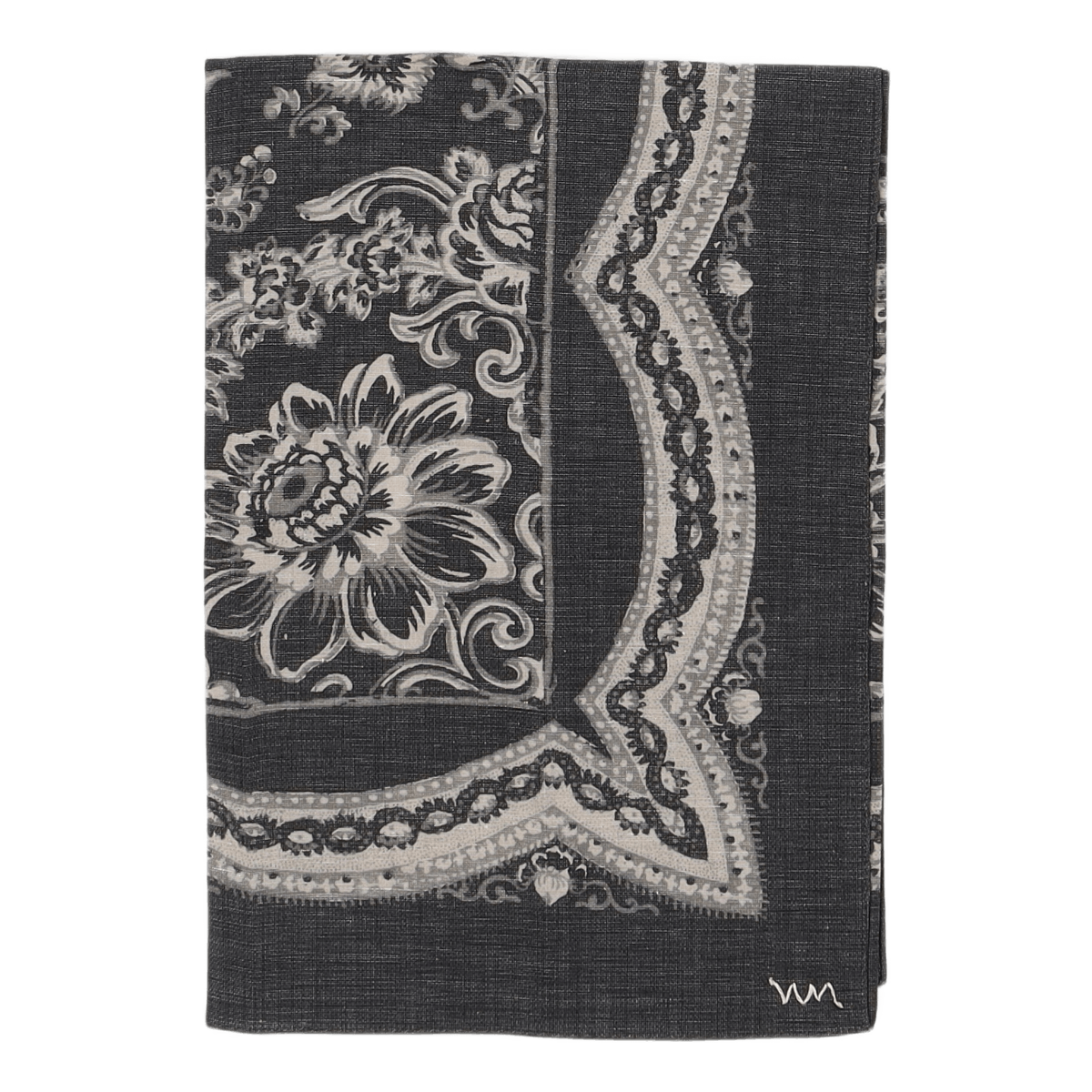 Wildflower Scarf Black