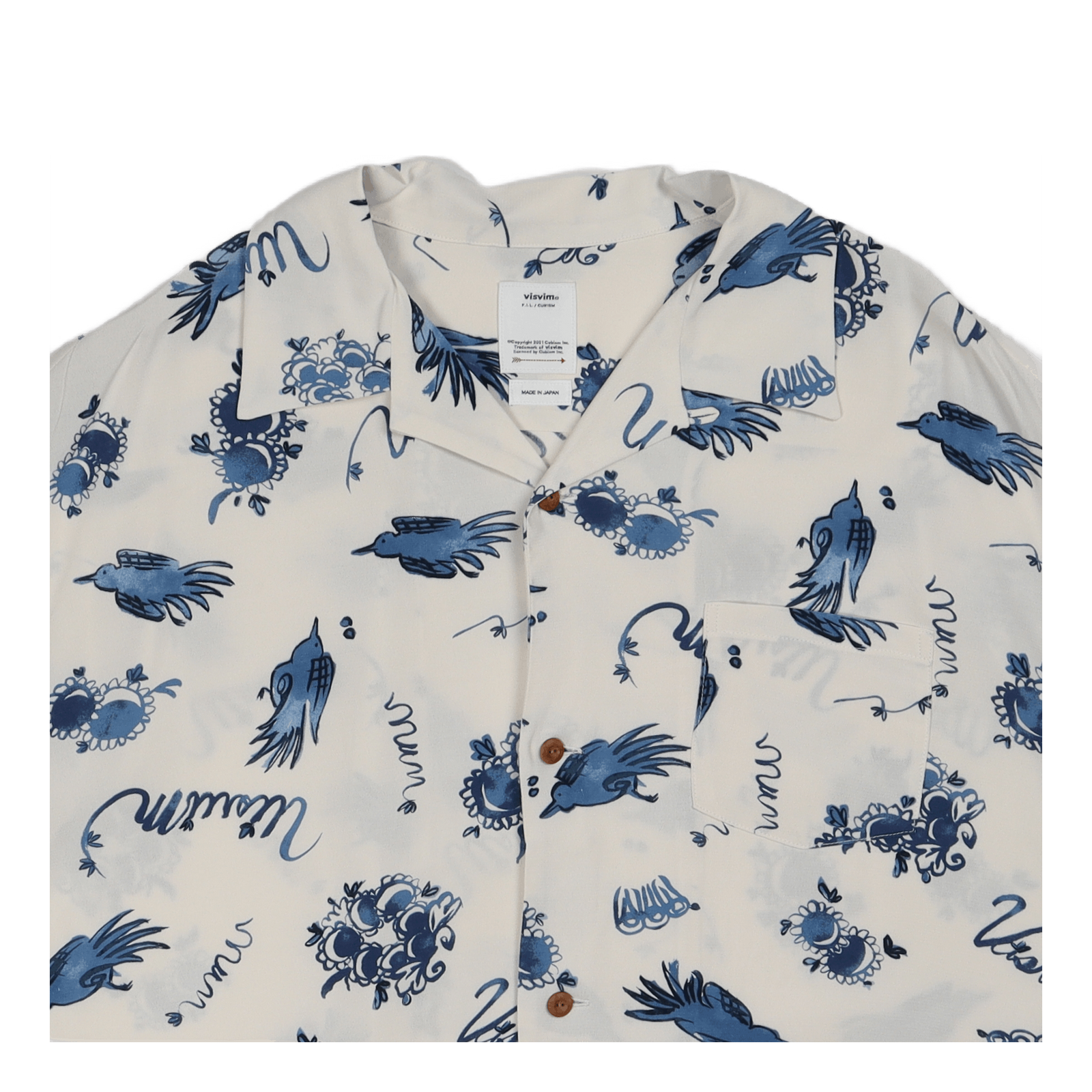 Wallis Shirt S/s Sunnybird Navy
