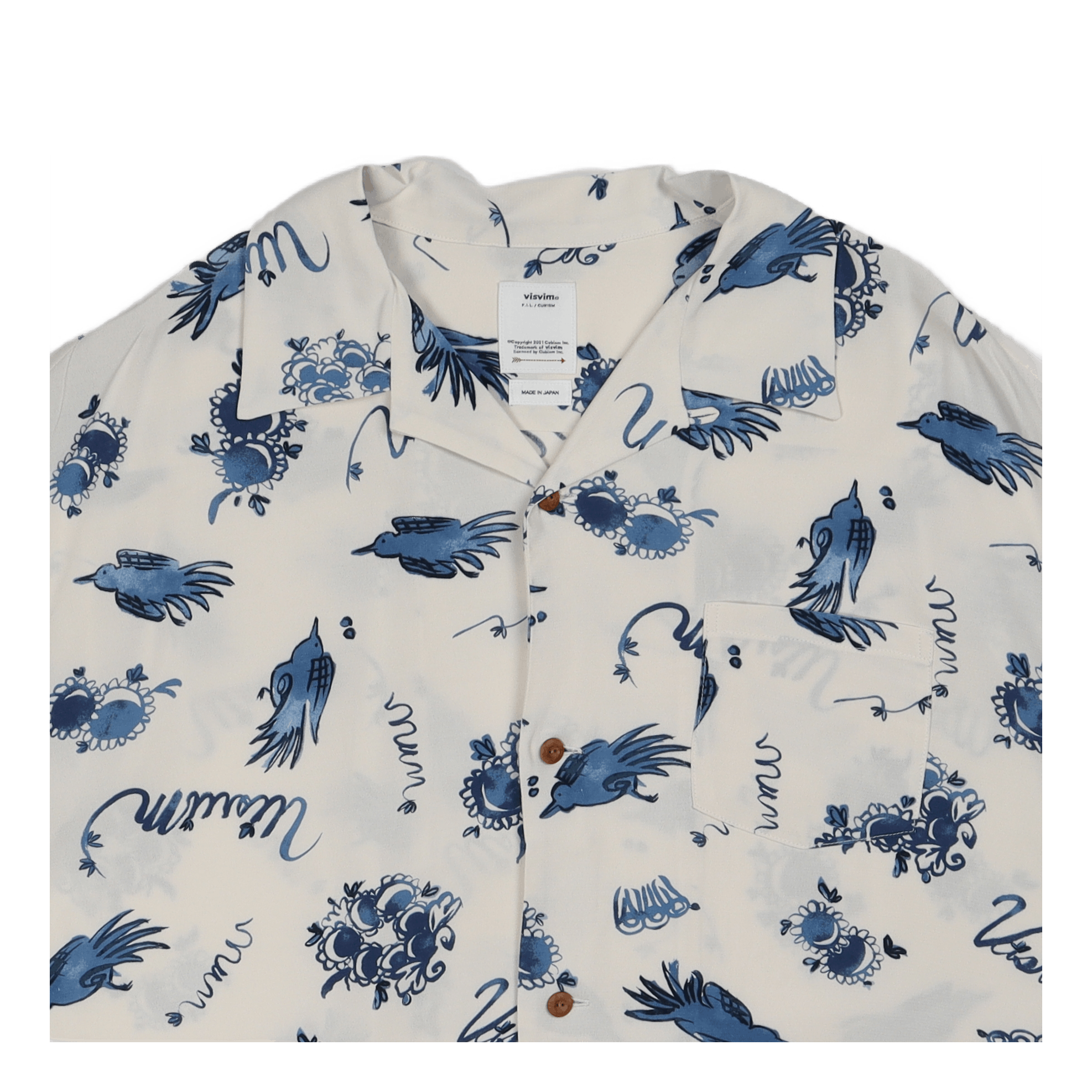 Wallis Shirt S/s Sunnybird Navy