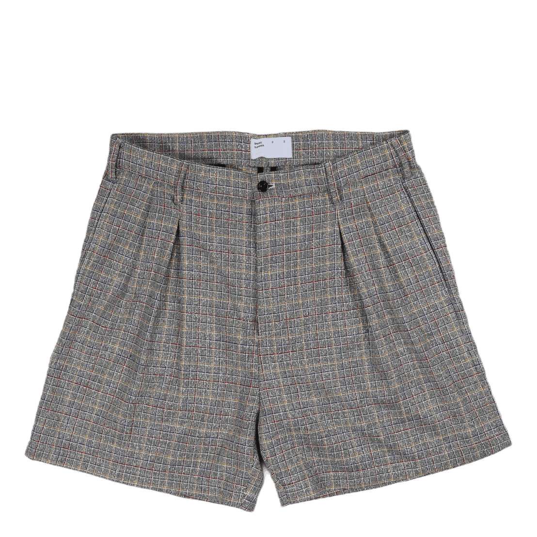 Two Pleat Short Black/multi Ch