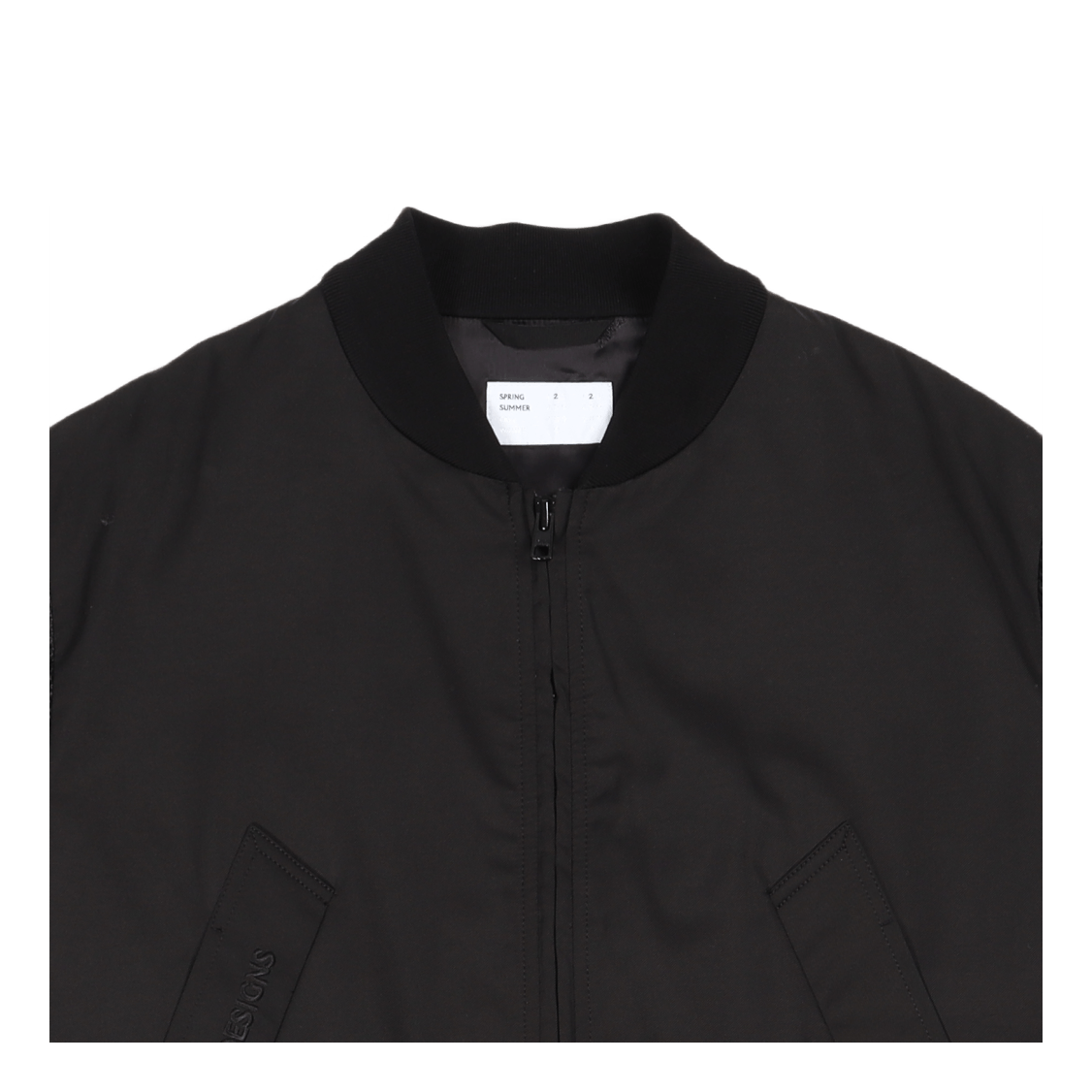 4sd Bomber W/p.leather Sleeves