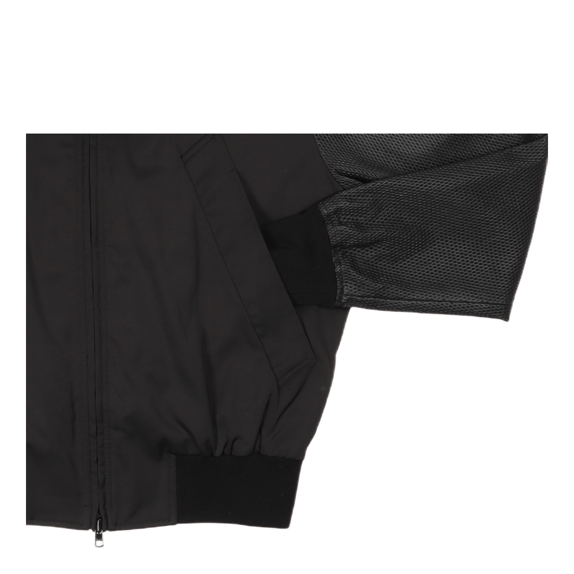 4sd Bomber W/p.leather Sleeves