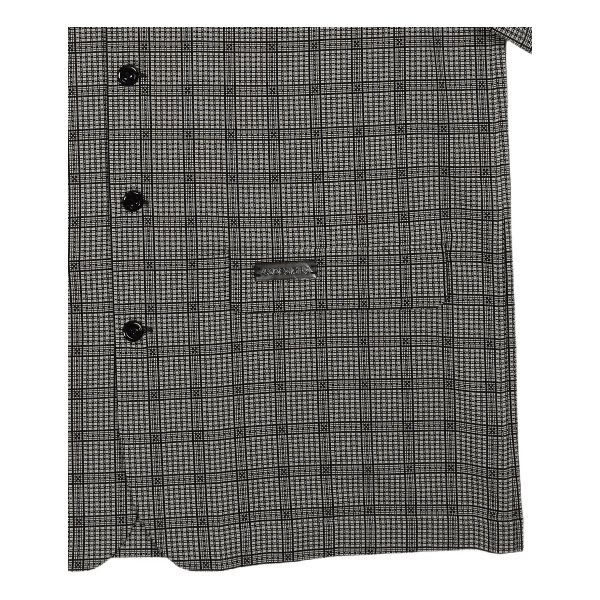 S/s Shirt Blazer Blk/wht Tubic