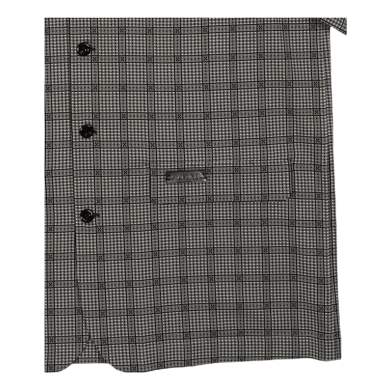 S/s Shirt Blazer Blk/wht Tubic