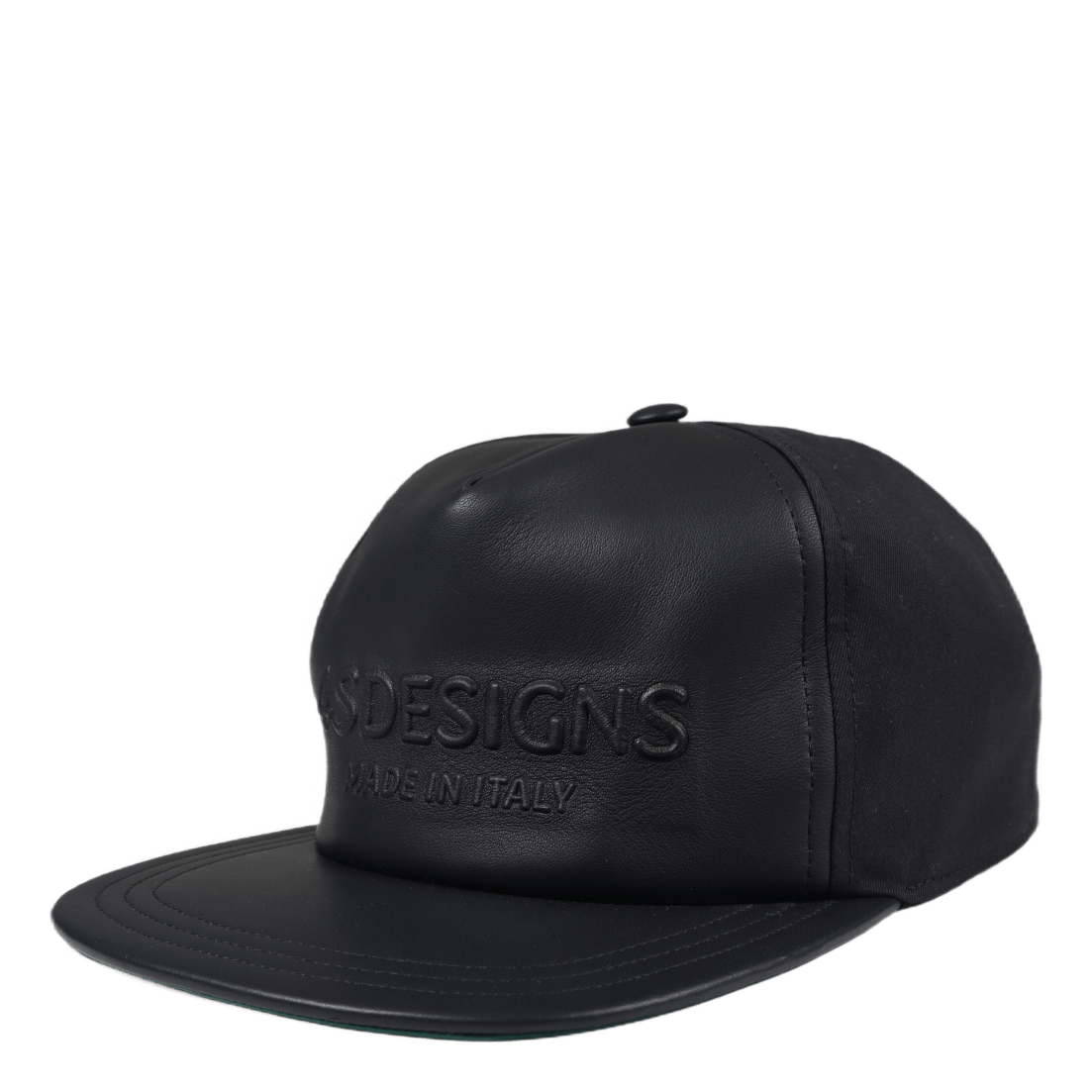 Leather Made In Cap Navy Vegt.