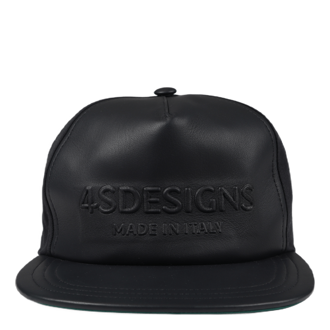 Leather Made In Cap Navy Vegt.